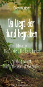 German Idioms 
