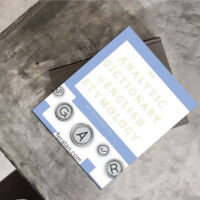 کتاب An Analytic Dictionary of English Etymology