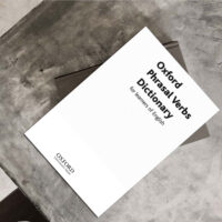 کتاب Oxford Phrasal Verbs Dictionary