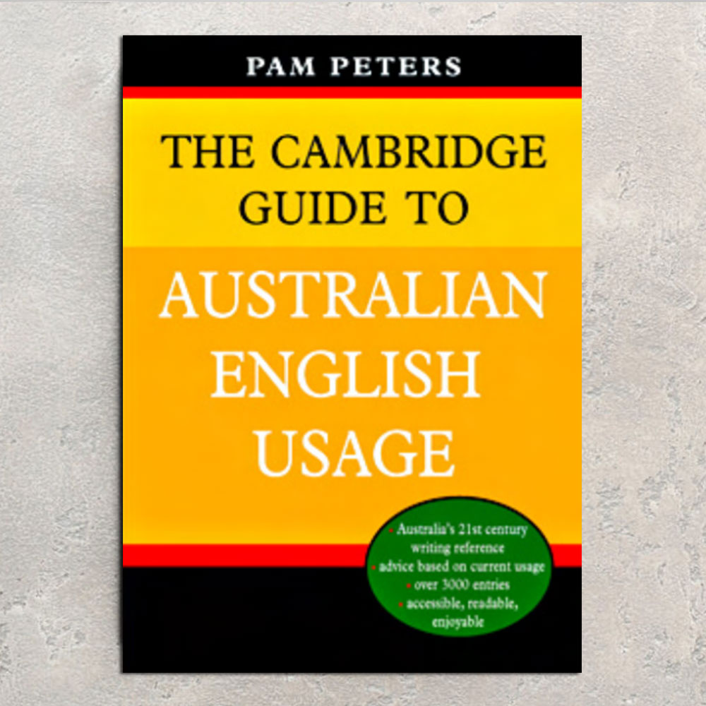 کتاب The Cambridge Guide to Australian English Usage