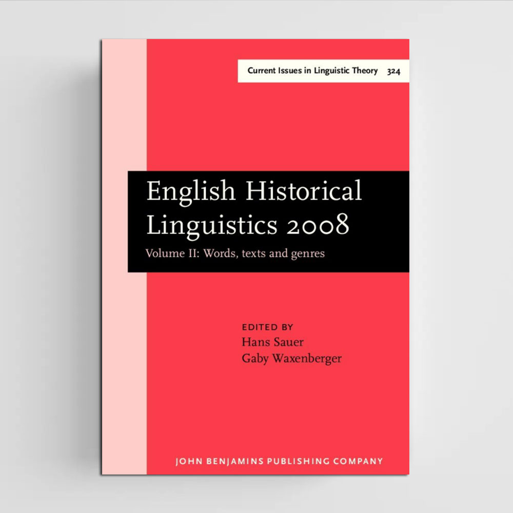 کتاب English Historical Linguistics 2008