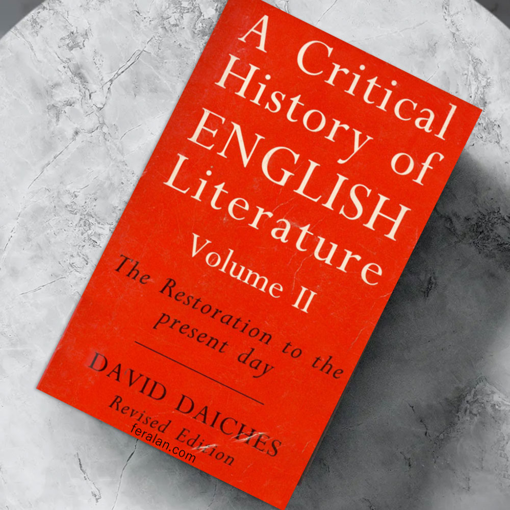 کتاب A Critical History of English Literature