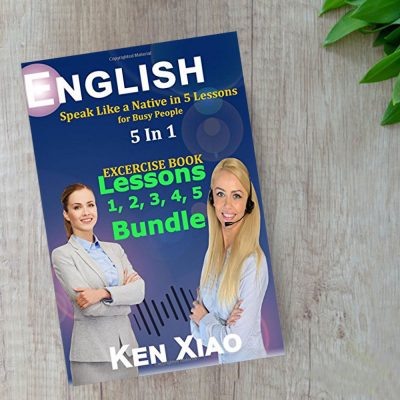 کتاب English Speak Like a Native in 5 Lesson for Busy People