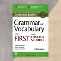 کتاب Grammar and Vocabulary for First and First for Schools