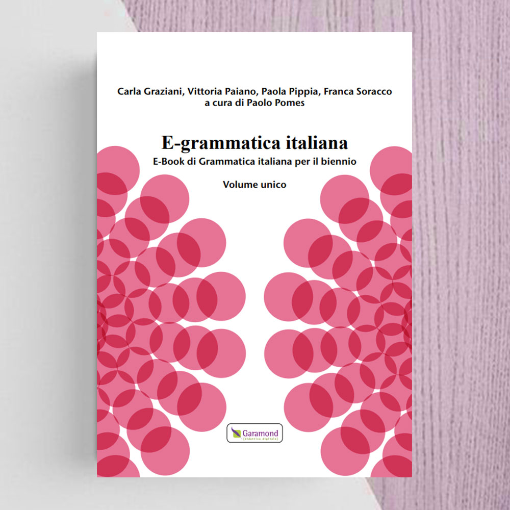 کتاب E grammatica italiana E book di grammatica italiana per il biennio