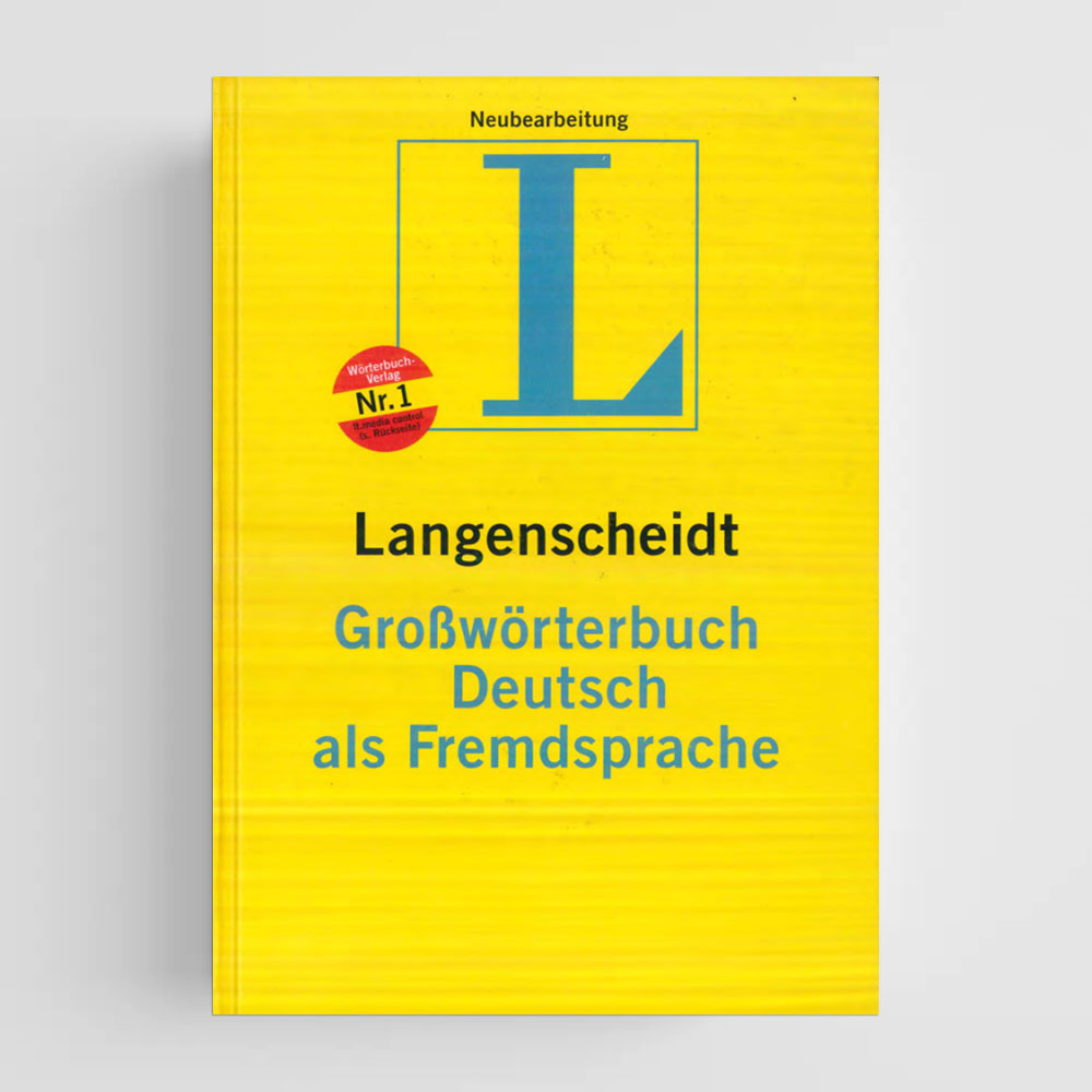 کتاب Langenscheidt Großwörterbuch Deutsch als Fremdsprache