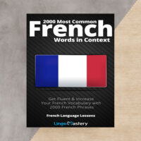 کتاب 2000 Most Common French Words in Context