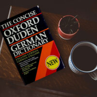 کتاب The Concise Oxford Duden German Dictionary