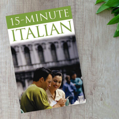 کتاب 15 minute Italian learn Italian in just 15 minutes a day