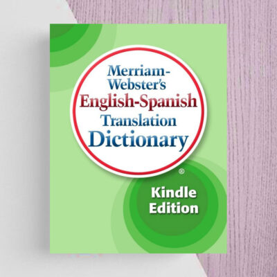 کتاب Merriam webster English to Spanish translation dictionary