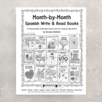 کتاب Month by Month Spanish Write and Read Books