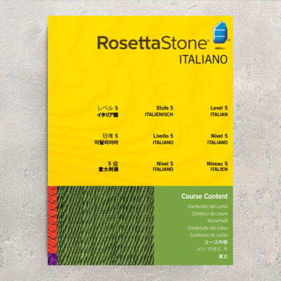 کتاب Rosetta Stone Italiano