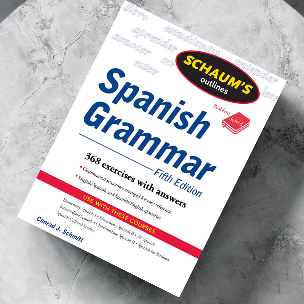 کتاب Schaums Outlines Spanish Grammar