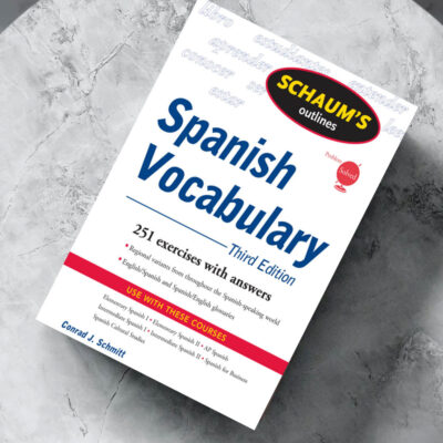 کتاب Schaums Outlines Spanish Vocabulary
