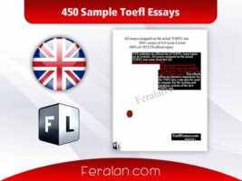 دانلود رایگان کتاب 450 Sample TOEFL Essays