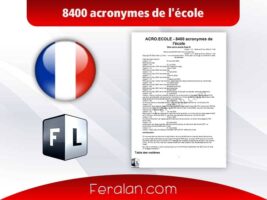 دانلود رایگان کتاب 8400 acronymes de l'école