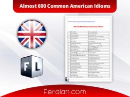 دانلود رایگان کتاب Almost 600 Common American Idioms