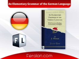 دانلود کتاب An Elementary Grammar of the German Language