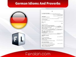 دانلود رایگان کتاب German Idioms And Proverbs A