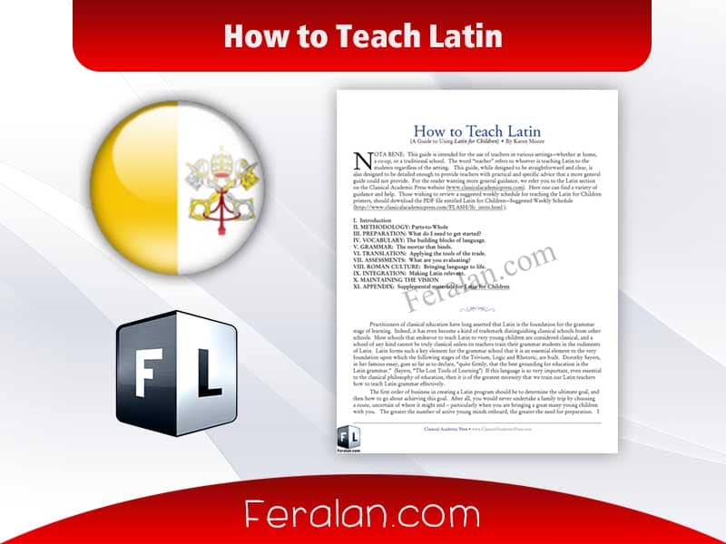 How to Teach Latin