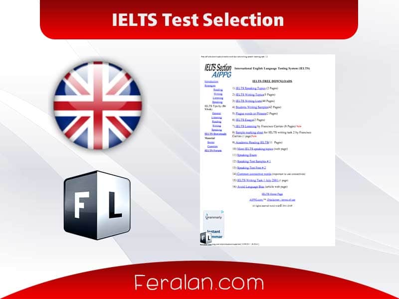 IELTS Test Selection