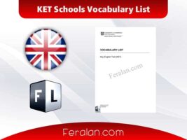 دانلود رایگان کتاب KET Schools Vocabulary List