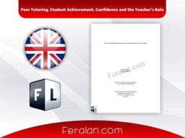 دانلود کتاب Peer Tutoring: Student Achievement, Confidence and the Teacher’s Role