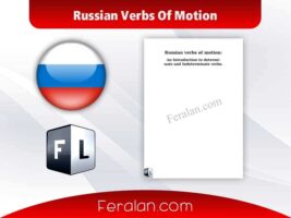 دانلود رایگان کتاب Russian Verbs of Motion