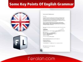 دانلود کتاب Some Key Points Of English Grammar