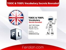 دانلود رایگان کتاب TOEIC & TOEFL Vocabulary Secrets Revealed